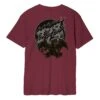 Santa Cruz X Pokemon Fire Type 3 T-Shirt Maroon