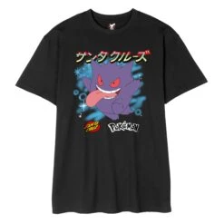 Santa Cruz X Pokemon Ghost Type 3 T-Shirt Black