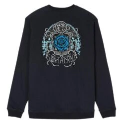 Santa Cruz Dressen Rose One Crew Black