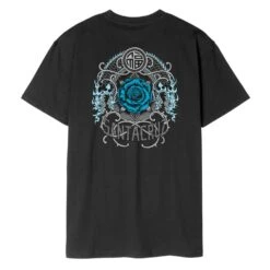 Santa Cruz Dressen Rose Crew One T-Shirt Black