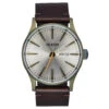 Nixon Sentry Leather Vintage White/Surplus