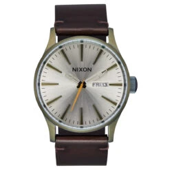 Nixon Sentry Leather Vintage White/Surplus