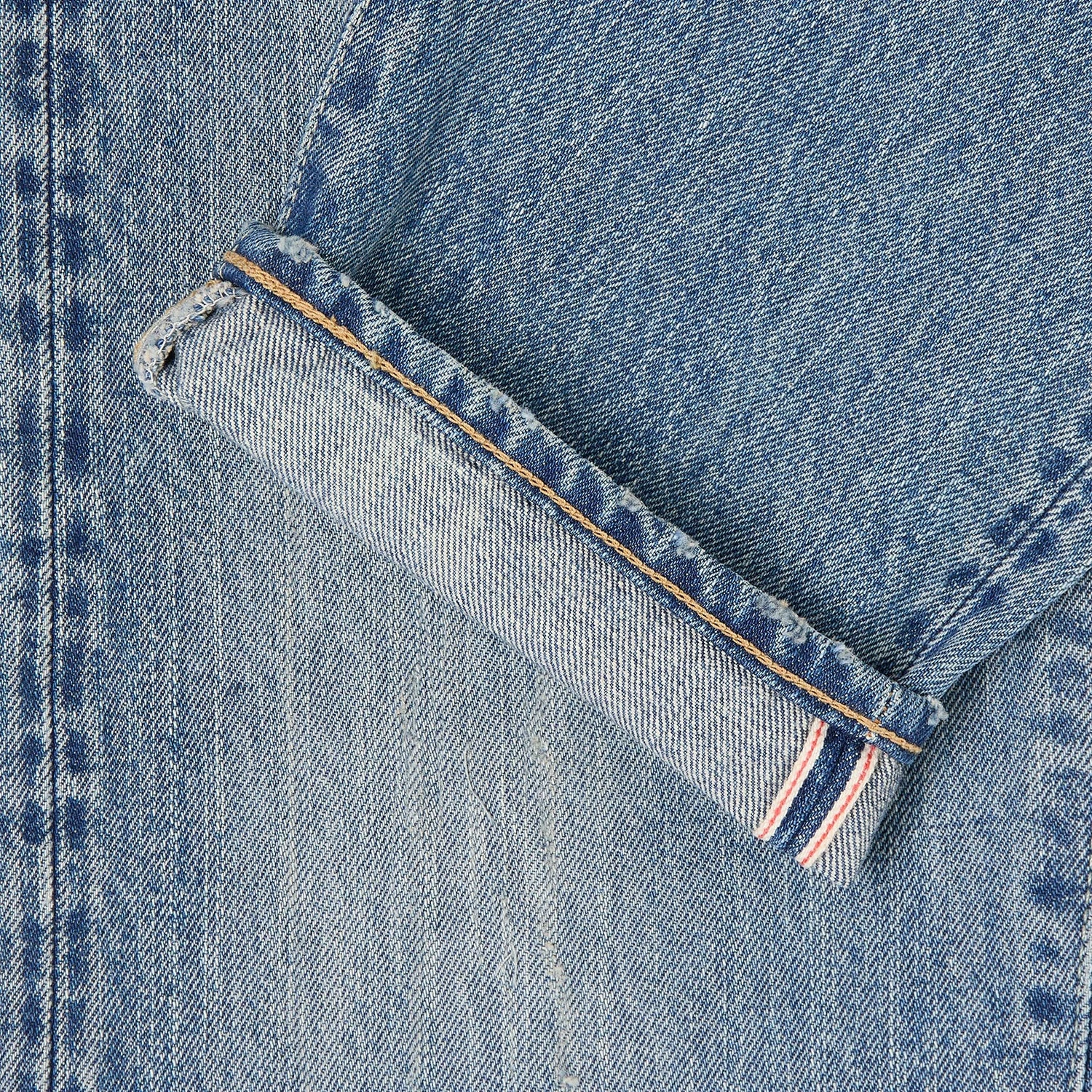 Edwin Regular Tapered Jeans Blue Remake 5 Edwin Regular Tapered Jeans Blue Remake – Bild 5