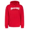 Thrasher Godzilla Hoodie Red