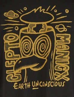 Cleptomanicx Unconscious T-Shirt Black -StreetStyle Aktionshaus unconscious2