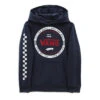 Vans Boys Logo Check Hoodie Dress Blue