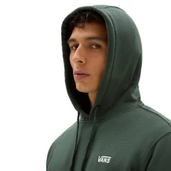 Vans Core Basic Po Fleece Hoodie Deep Forest -StreetStyle Aktionshaus vans core basic hoodie deep forrest stayonline