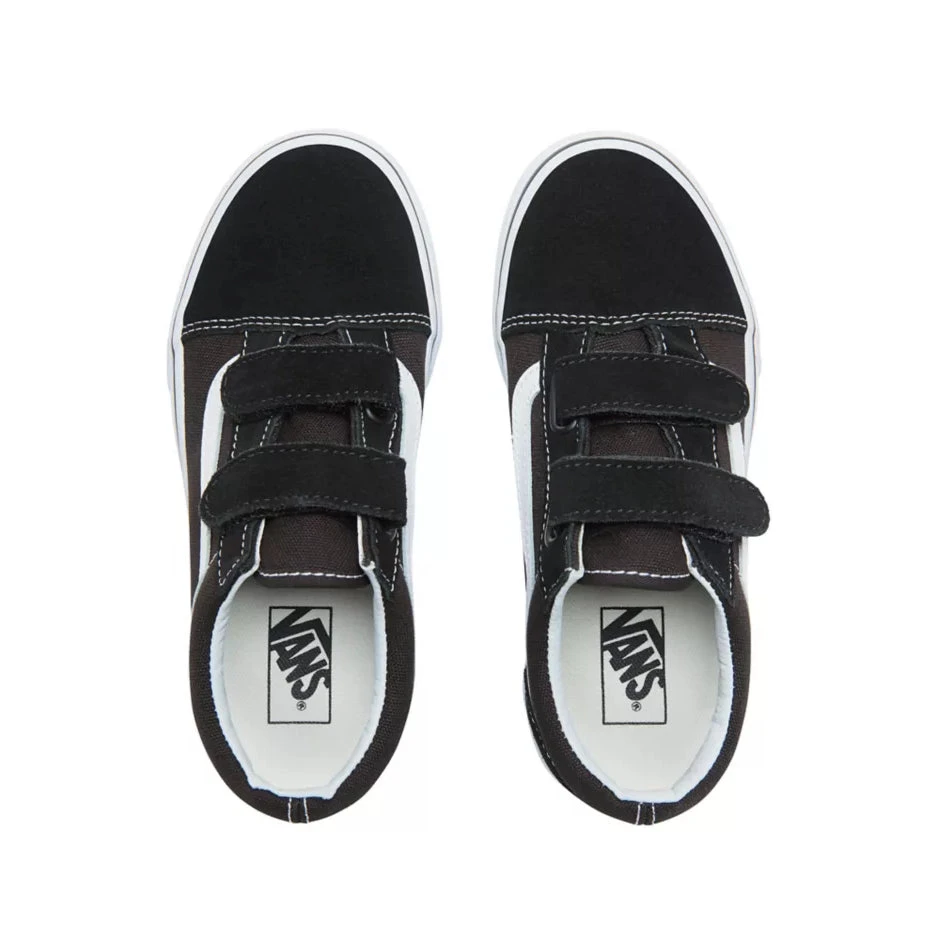 Vans Kids Old Skool V Black/White 3 Vans Kids Old Skool V Black/White – Bild 3