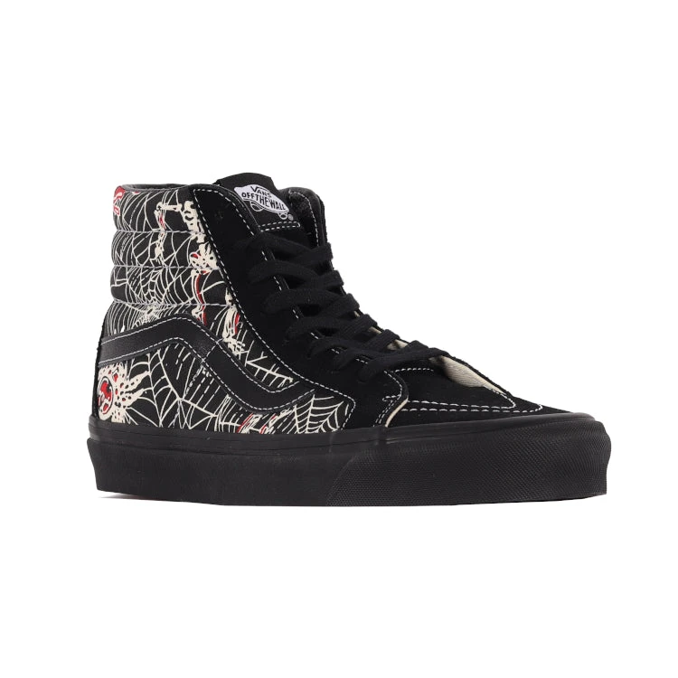 Vans Sk8-HI 38 DX ( Anaheim Factory ) Black/White/Red 2 Vans Sk8-HI 38 DX ( Anaheim Factory ) Black/White/Red – Bild 2