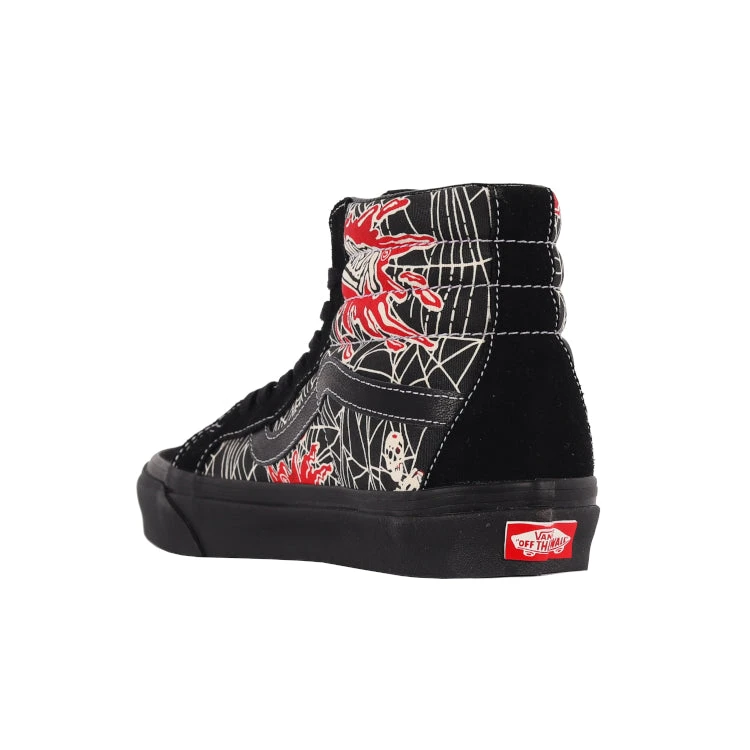 Vans Sk8-HI 38 DX ( Anaheim Factory ) Black/White/Red 4 Vans Sk8-HI 38 DX ( Anaheim Factory ) Black/White/Red – Bild 4