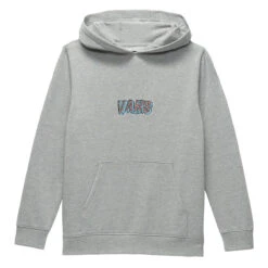 Vans Kids Van Doren BBQ Fleece Hoodie Cement Heather