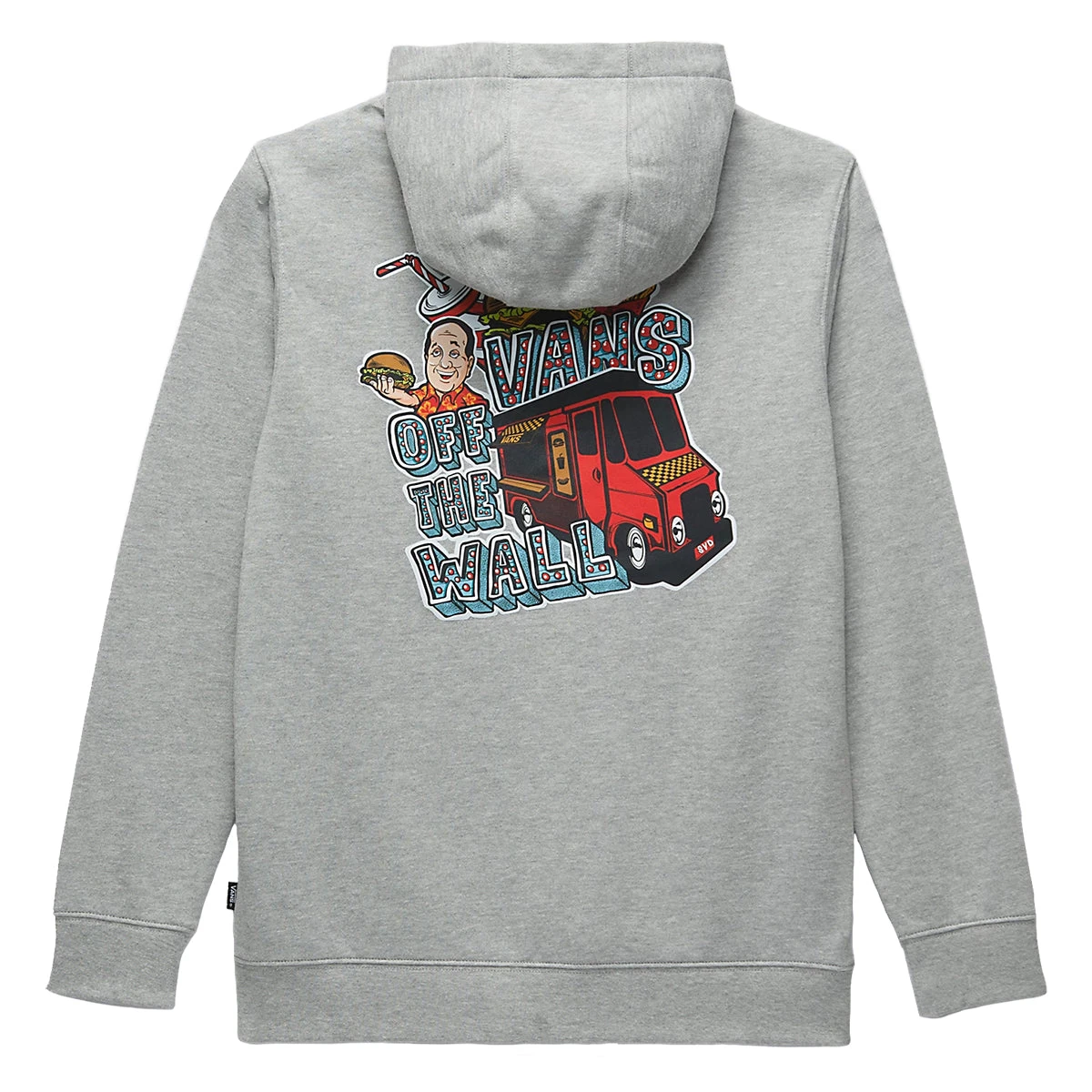 Vans Kids Van Doren BBQ Fleece Hoodie Cement Heather 2 Vans Kids Van Doren BBQ Fleece Hoodie Cement Heather – Bild 2
