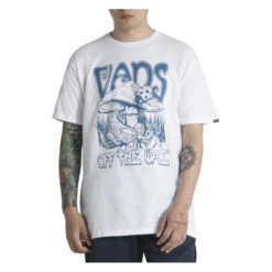 Vans Lost And Found Thrifting T-Shirt White -StreetStyle Aktionshaus vn0008ruwht 1