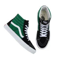 Vans Sk8-Hi Sweater Weather Black/Green 12 Vans Sk8-Hi Sweater Weather Black/Green -StreetStyle Aktionshaus vn000bw7yj7 alt1