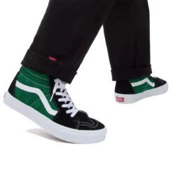 Vans Sk8-Hi Sweater Weather Black/Green 15 Vans Sk8-Hi Sweater Weather Black/Green -StreetStyle Aktionshaus vn000bw7yj7 alt2