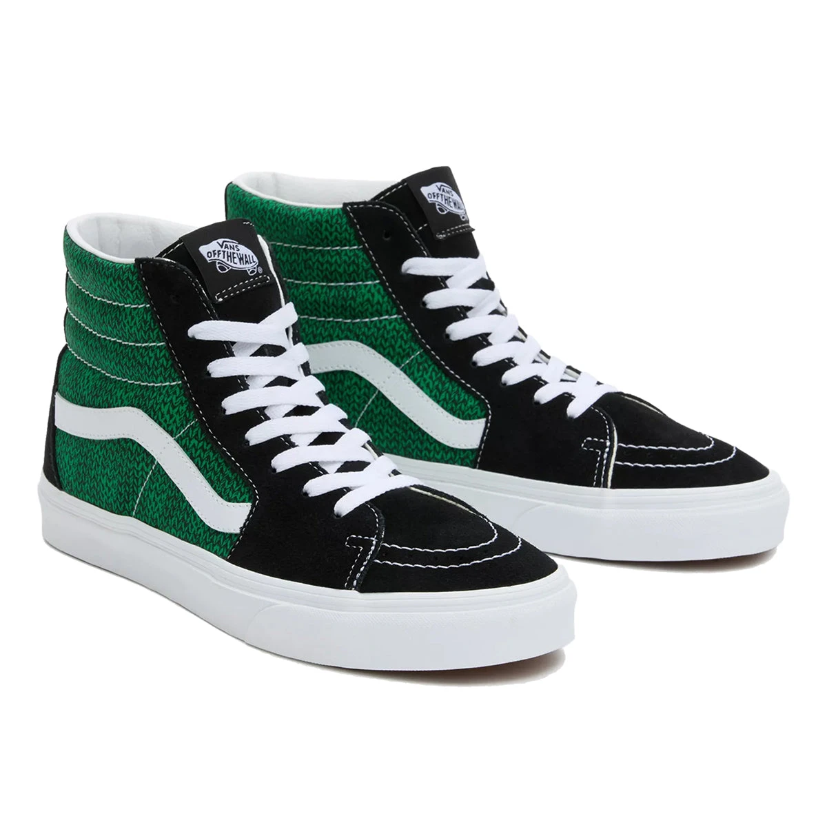 Vans Sk8-Hi Sweater Weather Black/Green 4 Vans Sk8-Hi Sweater Weather Black/Green – Bild 4