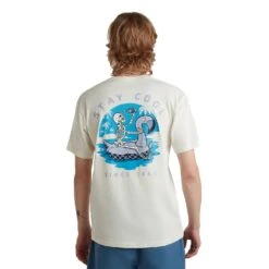 Vans Stay Cool T-Shirt Marshmallow 7 Vans Stay Cool T-Shirt Marshmallow -StreetStyle Aktionshaus vn000g56fs8 alt4