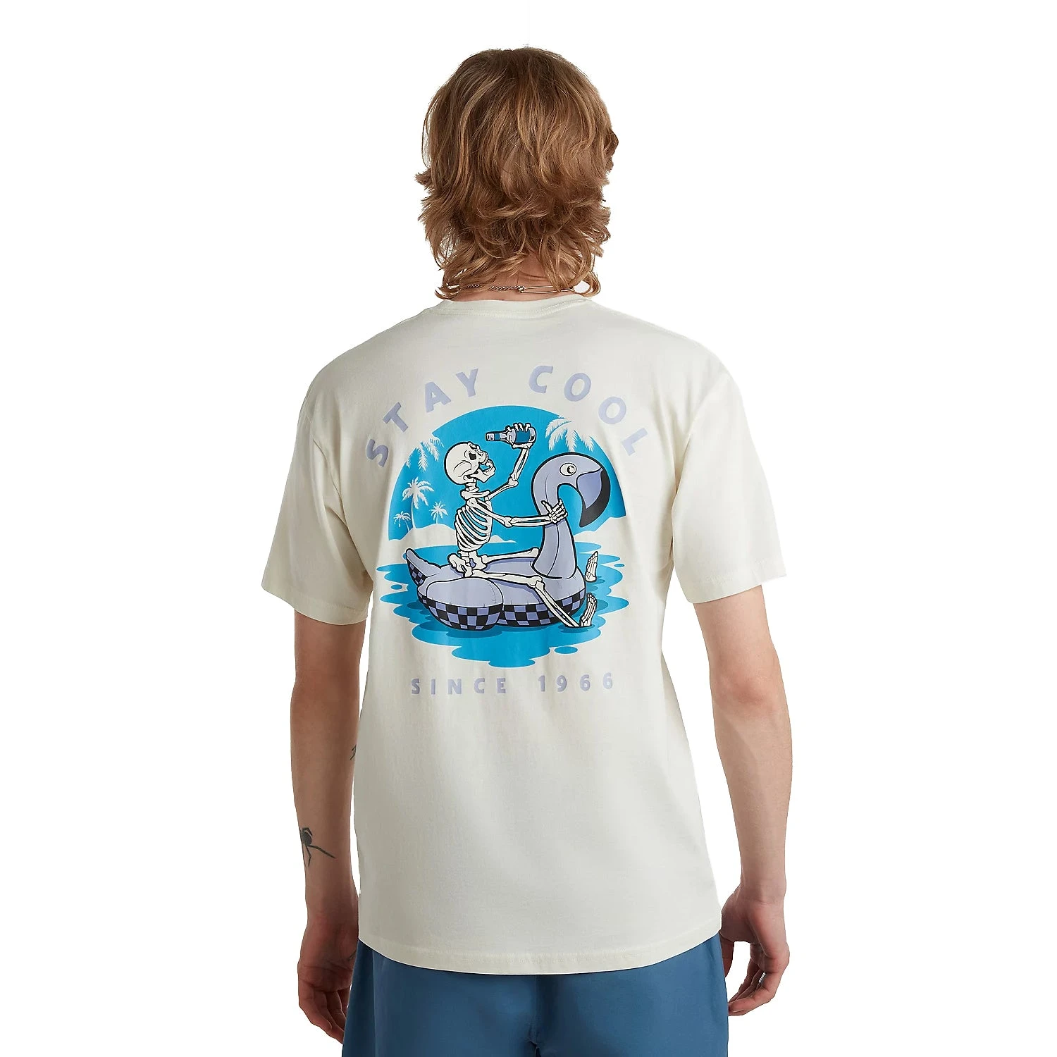 Vans Stay Cool T-Shirt Marshmallow 4 Vans Stay Cool T-Shirt Marshmallow – Bild 4