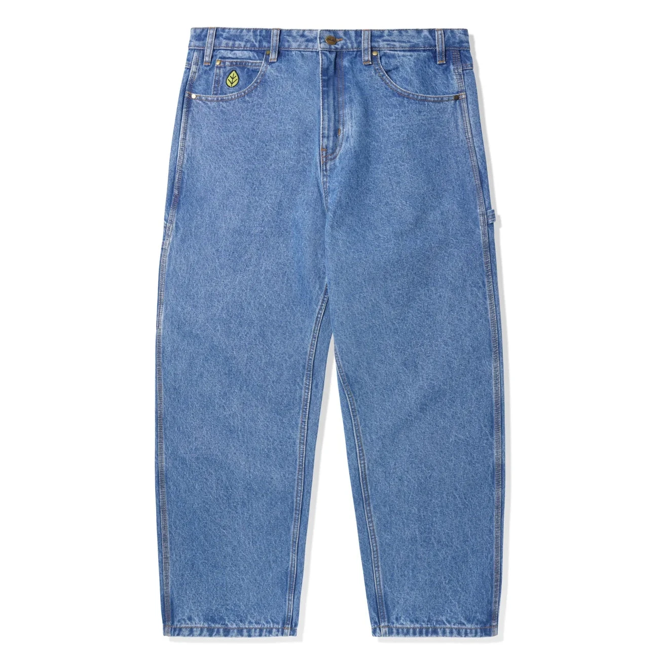 Butter Goods Weathergear Heavy Weight Denim Jeans Washed Indigo 2 Butter Goods Weathergear Heavy Weight Denim Jeans Washed Indigo – Bild 2