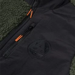 Welcome Vertex Full-Zip Sherpa Fleece Rosin -StreetStyle Aktionshaus welcome vertex full zip sherpa fleece rosin detail