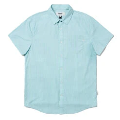 Wemoto Dustin Kurzarm Hemd Mint