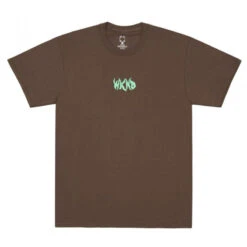 WKND Spikey Embroidered T-Shirt Brown