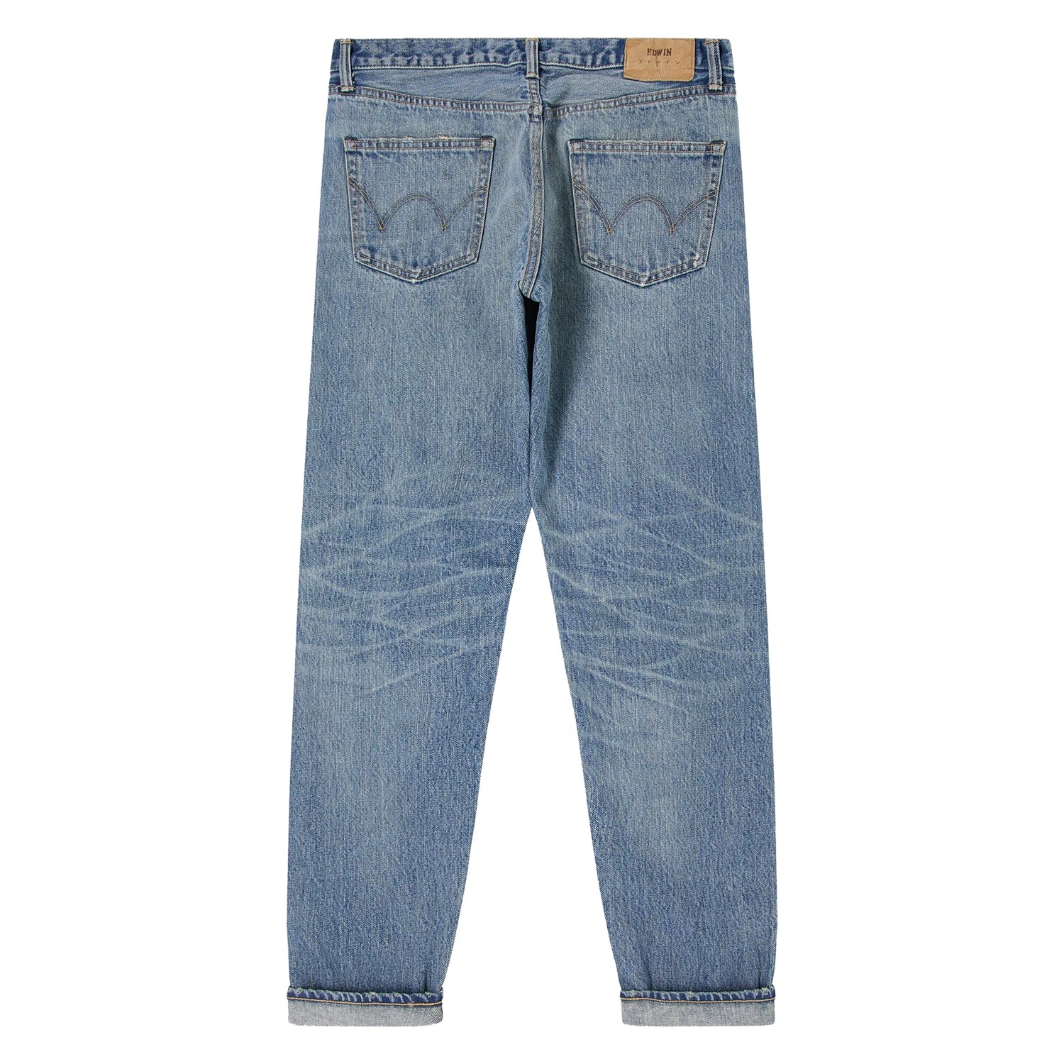 Edwin Regular Tapered Jeans Blue Remake 1 Edwin Regular Tapered Jeans Blue Remake